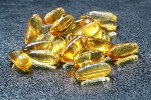 Fish oil Stock Photos