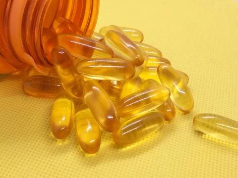 Fish oil Stock Photos