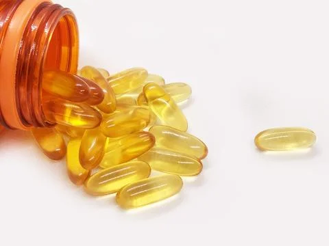 Fish oil Stock Photos