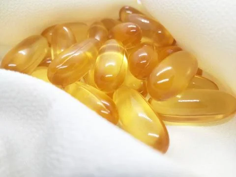 Fish oil Stock Photos