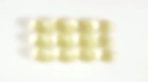 Fish oil softgels Stock Footage 11286375