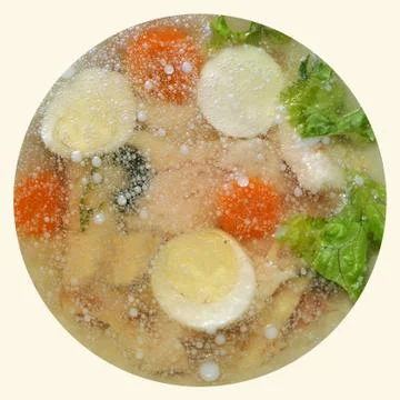 Fish or in aspic Stock Photos
