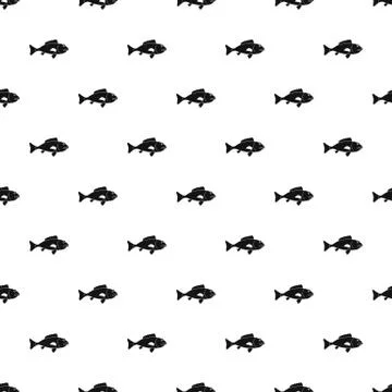 Fish pattern Stock Illustration