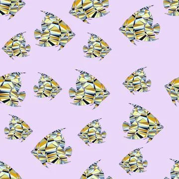 Fish pattern Stock Illustration