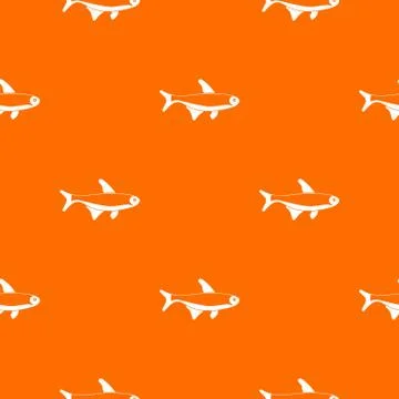 Fish pattern seamless Stock Illustration
