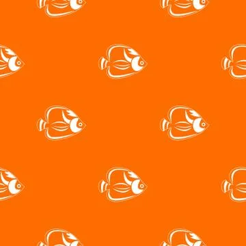 Fish pattern seamless 스톡 일러스트