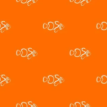 Fish pattern seamless Stock Illustration