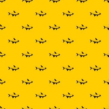 Fish pattern vector Stockillustratie