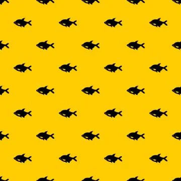 Fish pattern vector Stock Illustration
