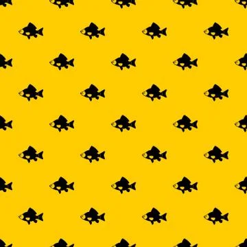 Fish pattern vector Stock Illustration