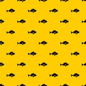 Fish pattern vector Stock Illustration