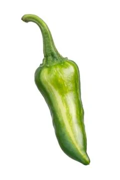 Fish pepper C. annuum, paths Stock Photos