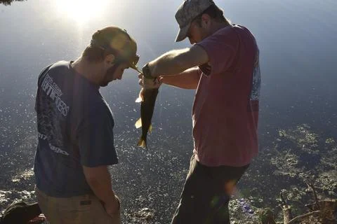 Fish On Fotos de archivo
