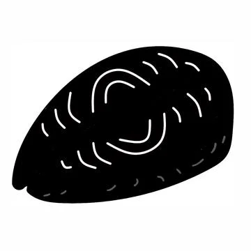 Fish piece element clip art healthy lean meat useful for food and diet conce Stock Illustration