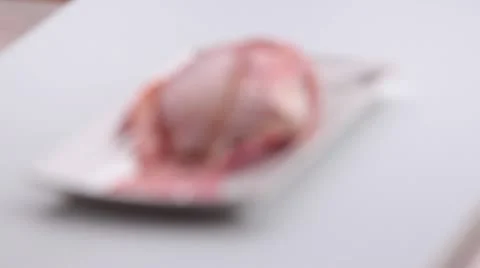 Fish is on the plate 스톡 동영상 22133558