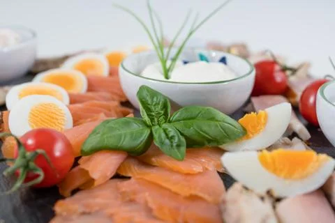 Fish plate Stock Photos