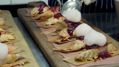 Fish prepare Stock Footage 134854611