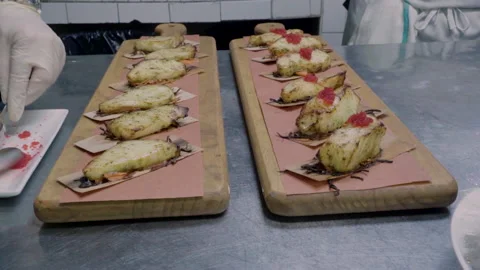 Fish prepare Stock Footage 134855077