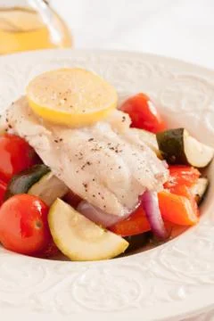 Fish Provencal Foto stock