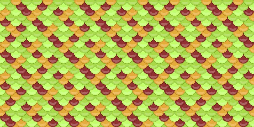 Fish retro by wave geometric. Package blank a tile horizontal. Fabric graph.. Stock Illustration