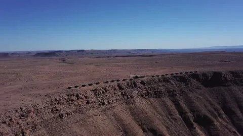 Fish River Canyon in Namibia. Grand Canyon in USA - Arizona, Nevada. Video stock 168910690
