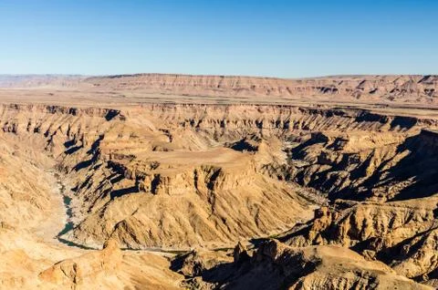 Fish River Canyon, Namibia Stock Photos