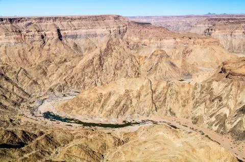Fish River Canyon, Namibia Stock Photos