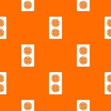 Fish roll pattern seamless Stock Illustration