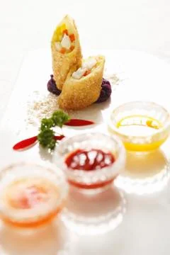 Fish roll Stock Photos