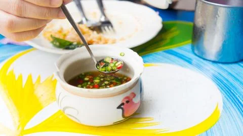 Fish sauce Stock Photos