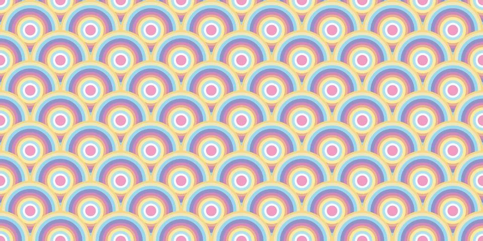 Fish scale abstract geometric vector pattern background Illustrazione stock