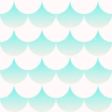 Fish scale japanase seamless pattern vector Illustrazione stock