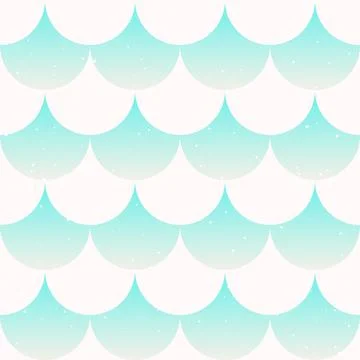 Fish scale japanase seamless pattern Illustrazione stock