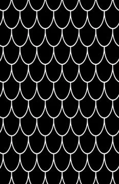 Fish scale motif. Art. Pattern. Background. Illustration 스톡 일러스트