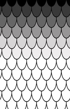 Fish scale motif. Art. Pattern. Background. Illustration Illustrazione stock