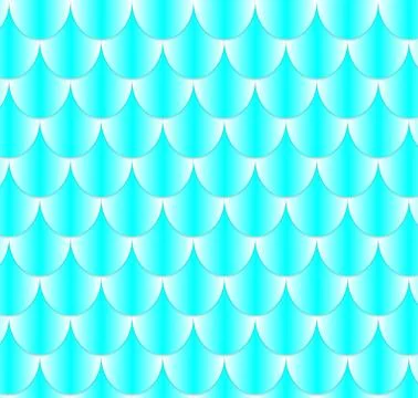 Fish scale pattern . Template for your design Stock Illustration
