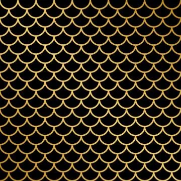Fish scale pattern . Template for your design Stock Illustration