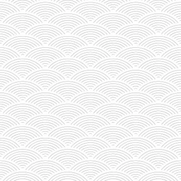 Fish scale seamless pattern background. Abstract design element. Black vector Stock Illustration