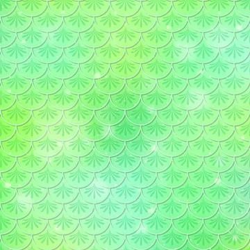 Fish scale seamless pattern background Stock Illustration