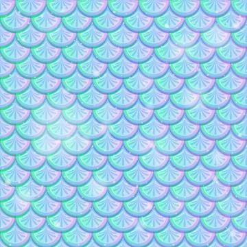 Fish scale seamless pattern background Stockillustratie