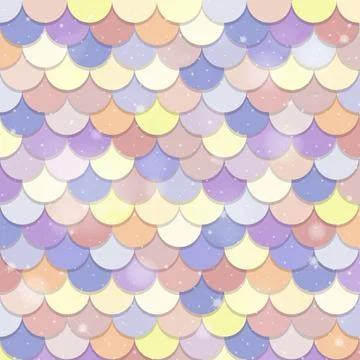 Fish scale seamless pattern background Stock Illustration