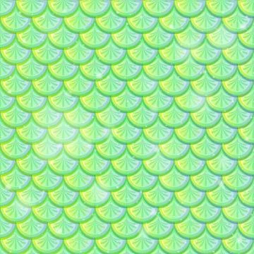 Fish scale seamless pattern background Stock Illustration