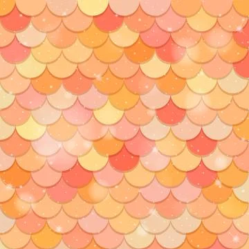 Fish scale seamless pattern background Ilustración de archivo