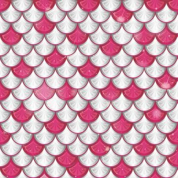 Fish scale seamless pattern background Stock Illustration