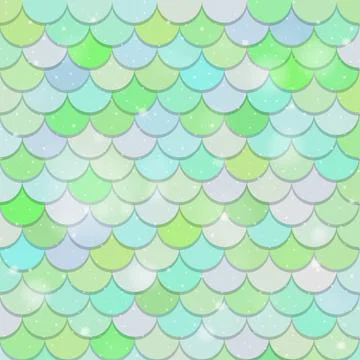 Fish scale seamless pattern background Stockillustratie