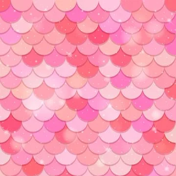 Fish scale seamless pattern background Illustrazione stock