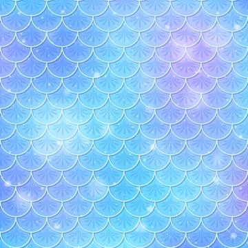 Fish scale seamless pattern background Stockillustratie