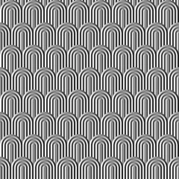 Fish scale silver seamless pattern. Vector background Illustrazione stock