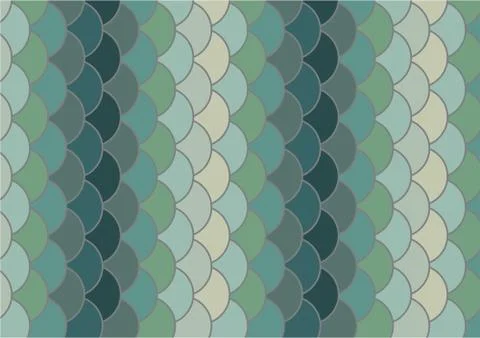 Fish scale vector background Stock Illustration