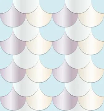 Fish scales seamless pattern background texture Stock Illustration